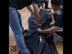 saco para cadáveres de PVC com 6 alças